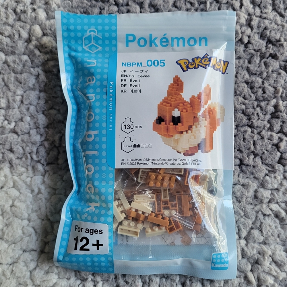 Nanoblock Pokémon Eevee NBPM_005 Mini Building Set